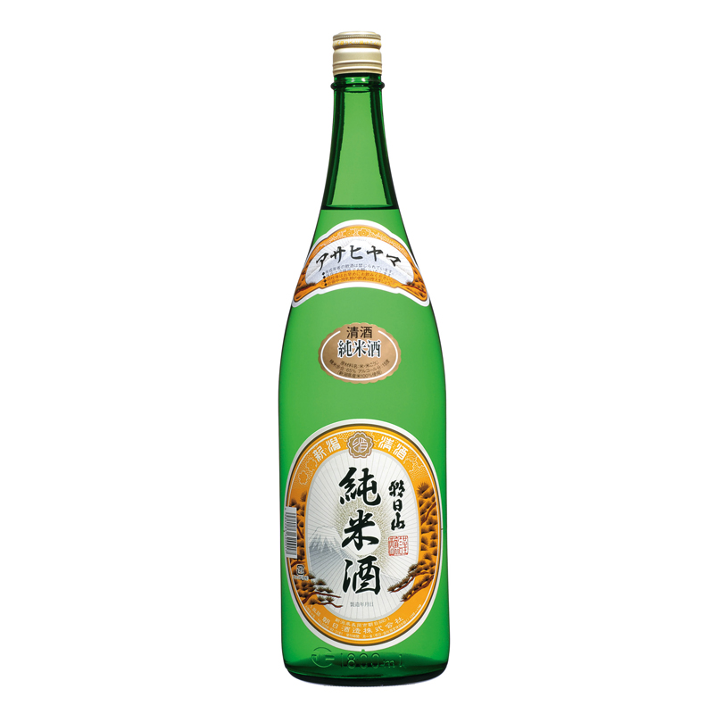 朝日山　純米酒　1.8L