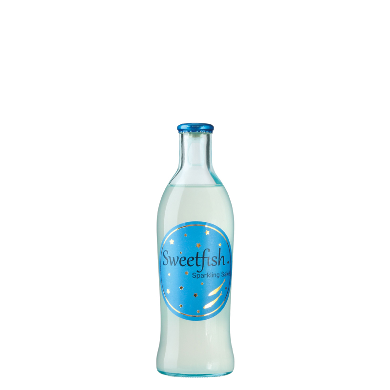 鮎正宗 Sweetfish Sparkling Sake（ブルーラベル）240mL