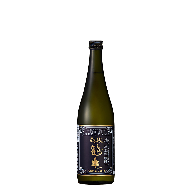 越後鶴亀 ワイン酵母仕込 純米吟醸　720mL